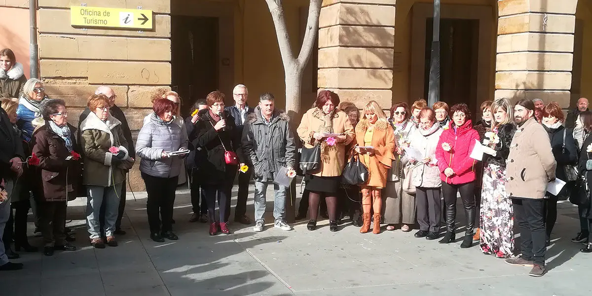Concentraci&oacute;n contra la Violencia de G&eacute;nero en Alfaro