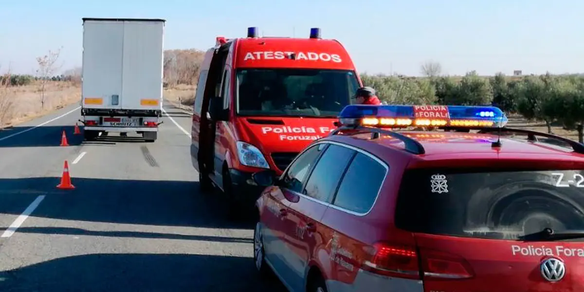 Accidente en la NA113