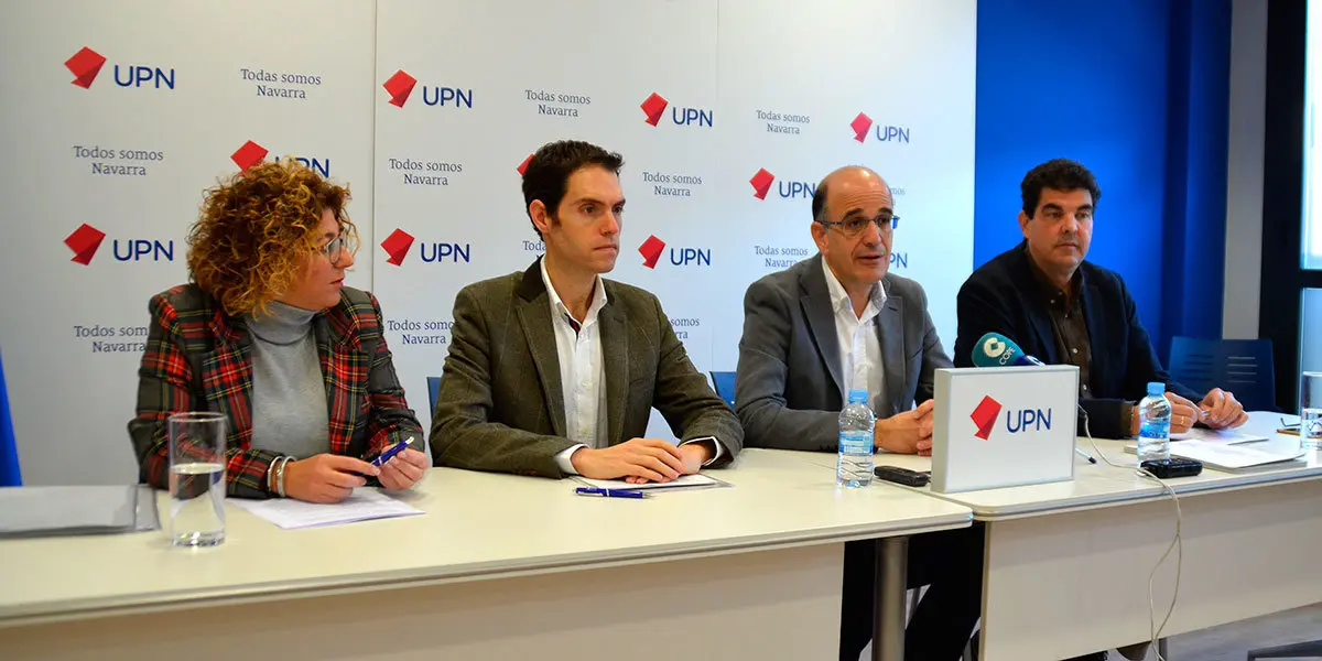 Presentaci&oacute;n de las enmiendas de UPN Sayas, Alberto Catal&aacute;n Casado