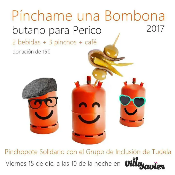 P&iacute;nchame una bombona en Tudela butano para Perico