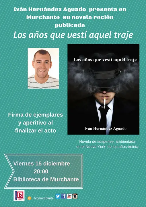 Presentaci&oacute;n en Murchante de la novela 'Los a&ntilde;os que vest&iacute; aquel traje' de Iv&aacute;n Hern&aacute;ndez Aguado