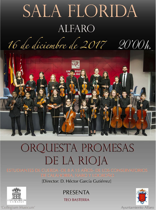 Concierto en Alfaro de la Orquesta Promesas