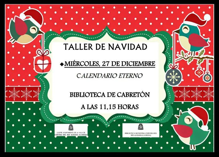 Taller de Navidad en Cabret&oacute;n