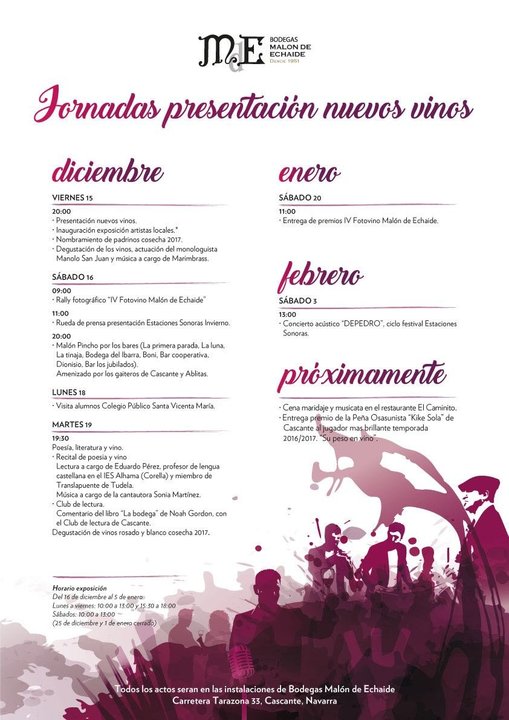 Jornadas de presentación de los nuevos vinos de Bodegas Malón de Echaide de Cascante
