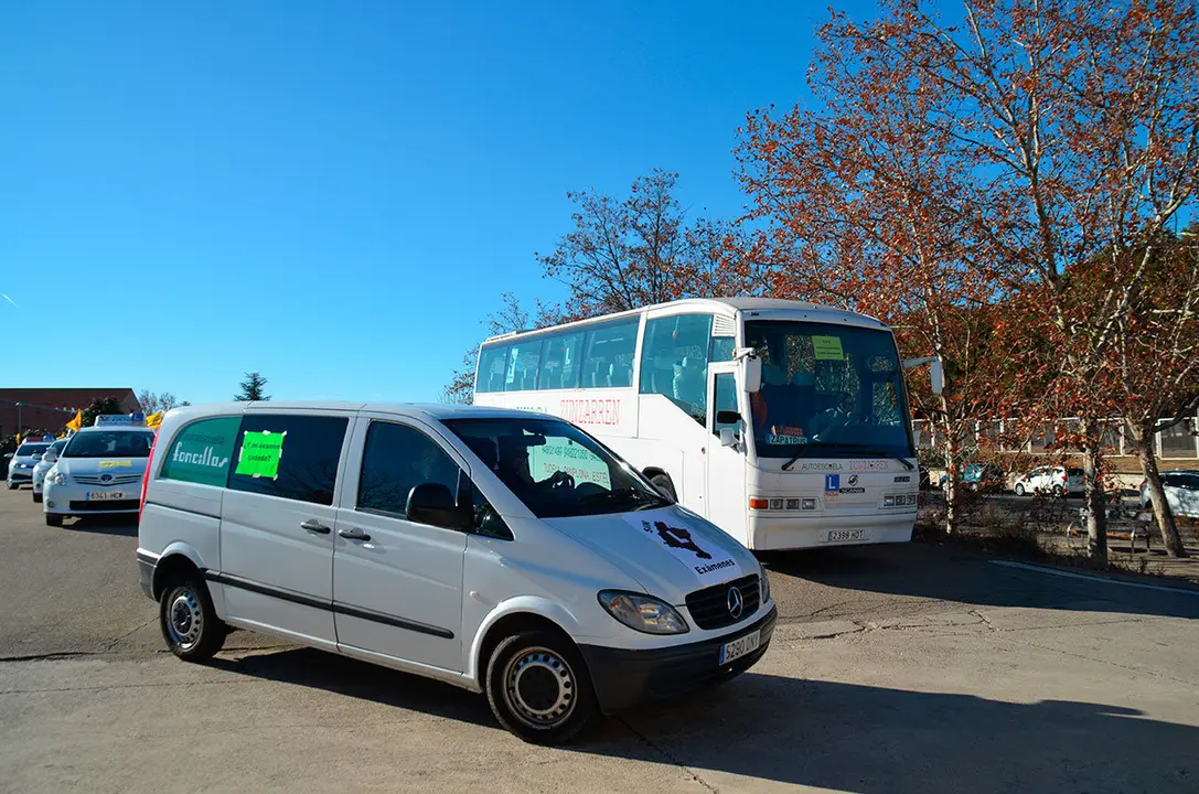 Manifestaci&oacute;n de las autoescuelas 3