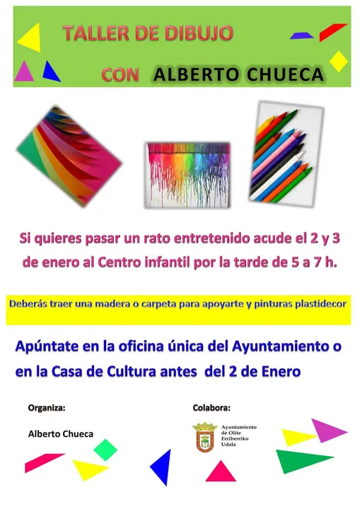 Taller de dibujo en Olite con Alberto Chueca