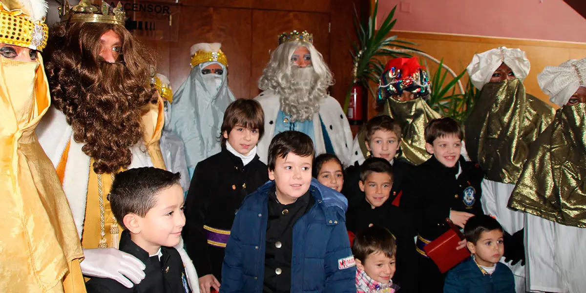 Los Reyes Magos a su paso por Murchante