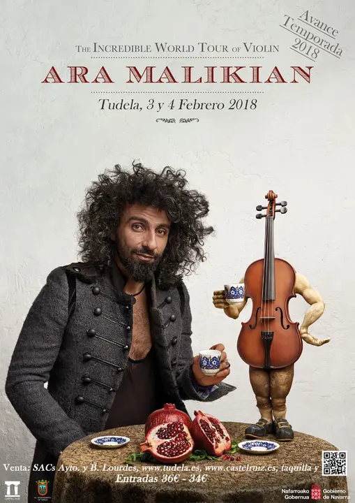 Concierto en Tudela de Ara Malikian