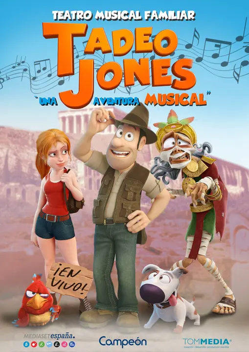 Teatro familiar en Tudela 'Tadeo Jones'