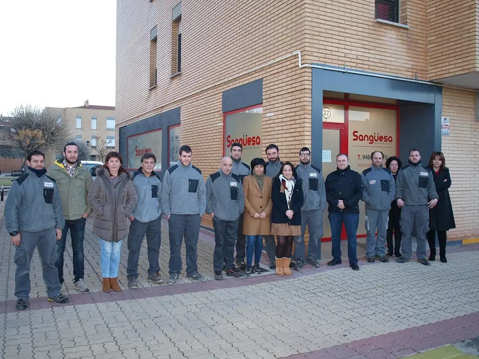 Equipo y colaboradores de Asistencia T&eacute;cnica Sang&uuml;esa