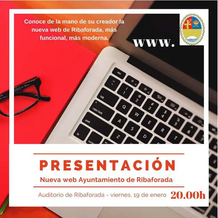 Presentaci&oacute;n de la nueva p&aacute;gina web del Ayuntamiento de Ribaforada