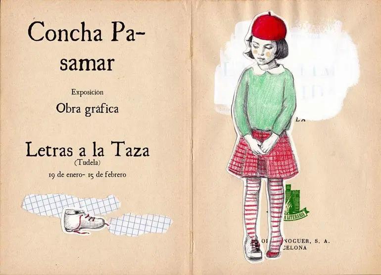 Exposici&oacute;n en Tudela de la obra gr&aacute;fica de Concha Pasamar
