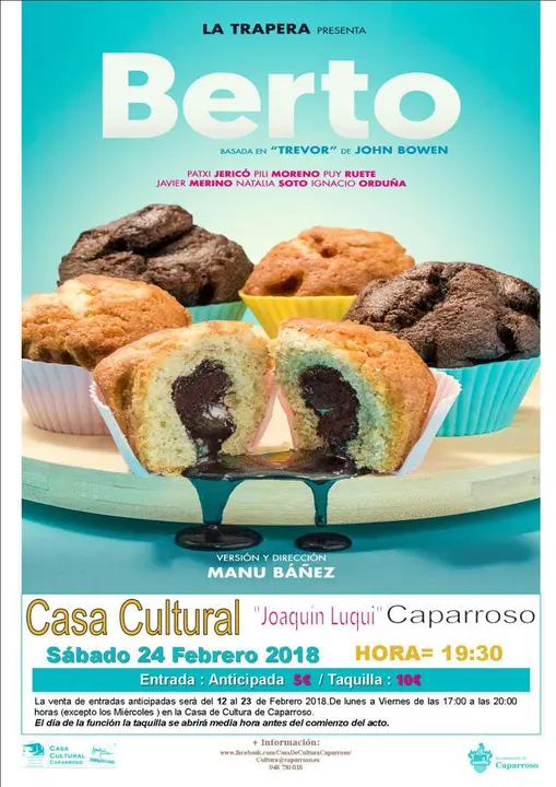 La Trapera Teatro presenta en Caparroso 'Berto'