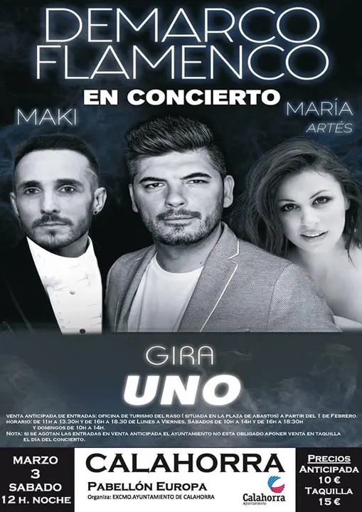Concierto en Calahorra de Demarco Flamenco