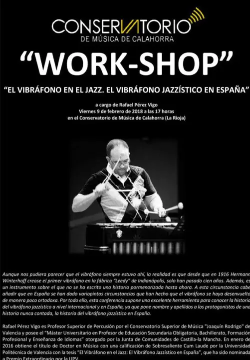 Actuaci&oacute;n del Conservatorio de M&uacute;sica de Calahorra 'Work Shop'