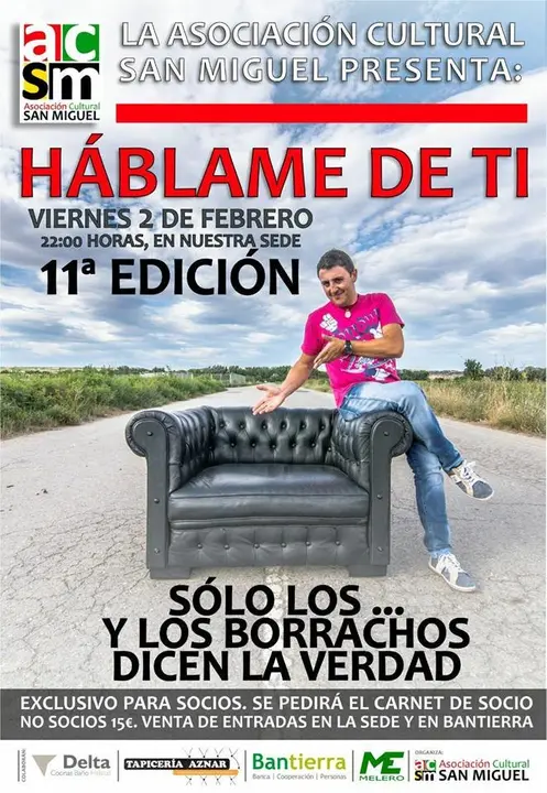 Mon&oacute;logos en Rinc&oacute;n de Soto 'H&aacute;blame de ti'