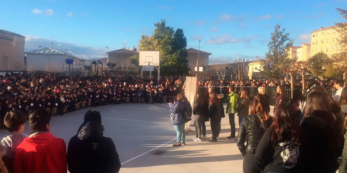 La Cruz de Lampedusa esta ma&ntilde;ana en el patio de la Anunciata