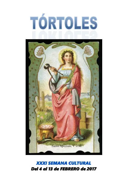 Semana Cultural 'Santa Apolonia' del Barrio de T&oacute;rtoles de Tarazona