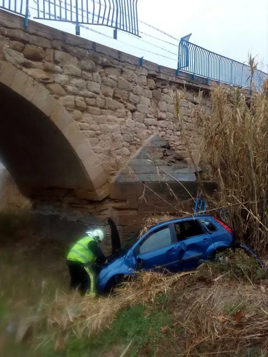 As&iacute; ha quedado el veh&iacute;culo tras el accidente