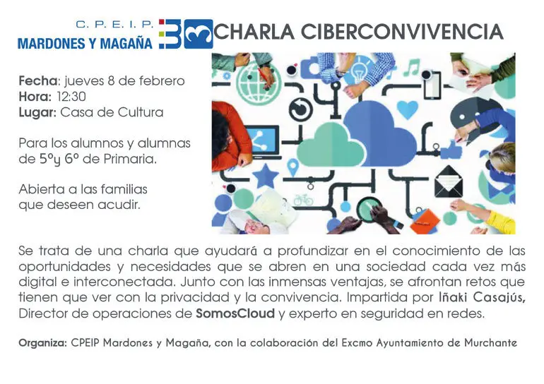 Charla en Murchante sobre ciberconvivencia