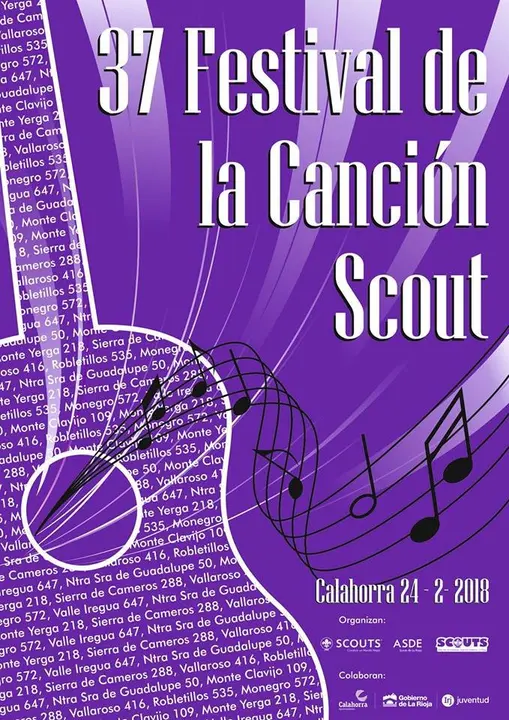 37 Festival en Calahorra de la Canci&oacute;n Scout