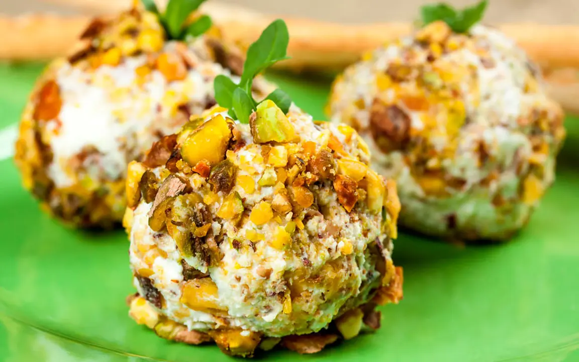 Bolitas de queso camembert