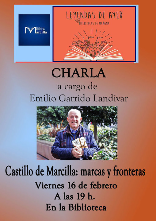Charla en Marcilla 'Castillo de Marcilla marcas y fronteras' a cargo de Emilio Garrido Landivar