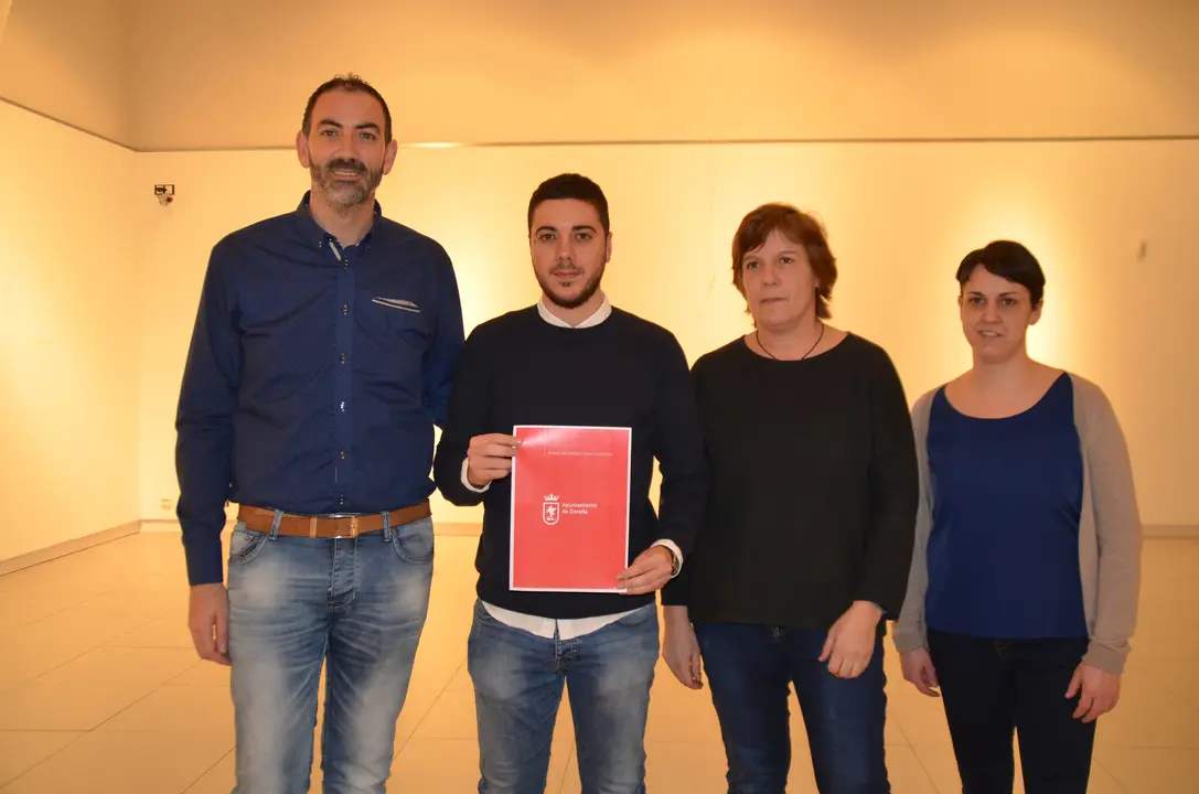 Jorge Franc&eacute;s presenta la nueva Identidad Visual Corporativa del Ayuntamiento de Corella