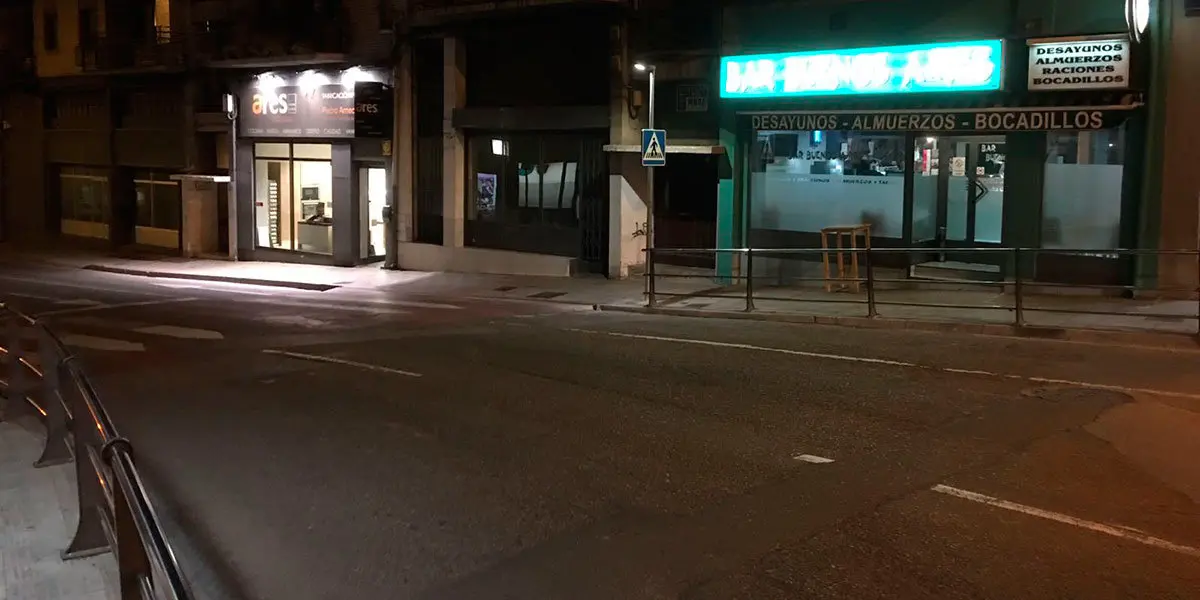Las nuevas farolas instaladas