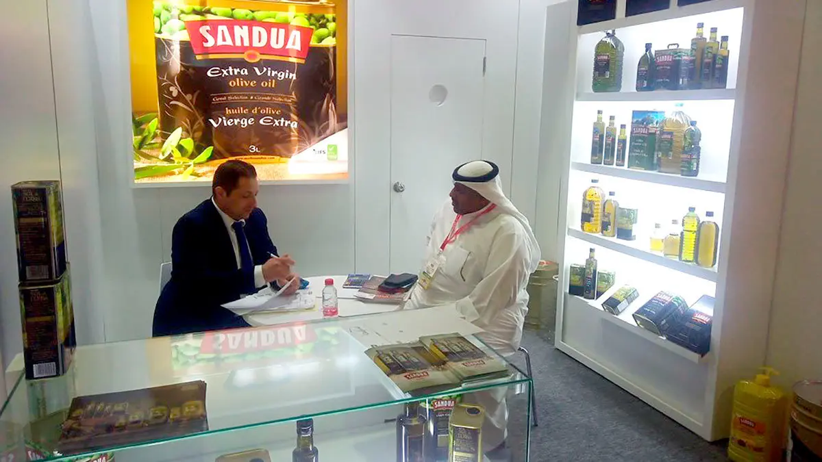 Sand&uacute;a est&aacute; presente en Gulfood, que concluye ma&ntilde;ana