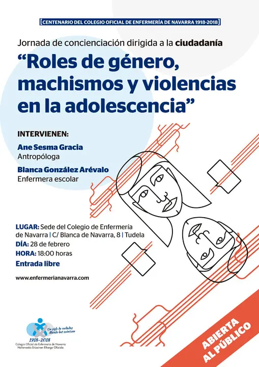 Jornada de concienciaci&oacute;n en Tudela 'Roles de g&eacute;nero, machismos y violencias en la adolescencia'