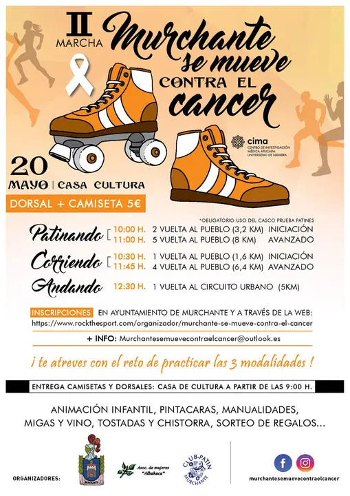 II Marcha solidaria 'Murchante se mueve contra el c&aacute;ncer'