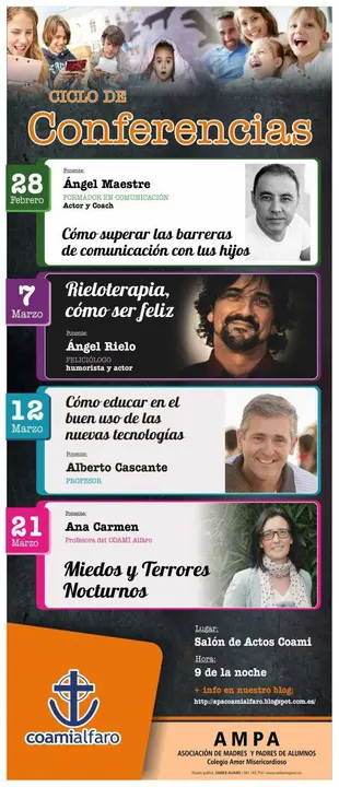 Ciclo de conferencias del COAMI Alfaro