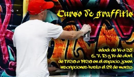 Curso en Tudela de graffitis
