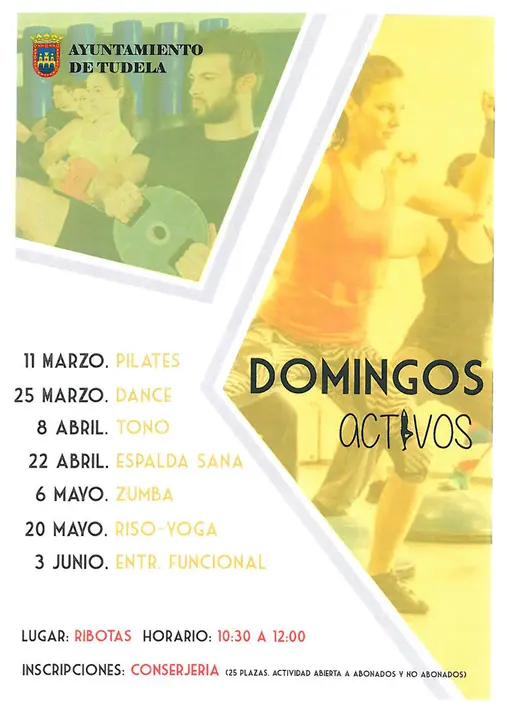 Domingos activos en Tudela