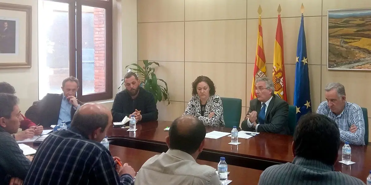 Reuni&oacute;n entre el Gobierno de Arag&oacute;n y la Plataforma de la Ganader&iacute;a Extensiva de Arag&oacute;n