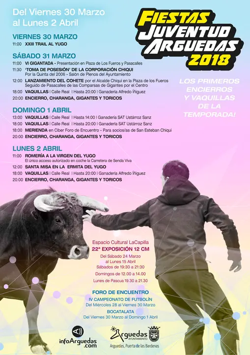 Fiestas de la juventud en Arguedas