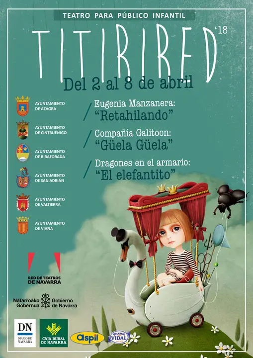 Festival de t&iacute;teres y marionetas 'Titirired 2018'