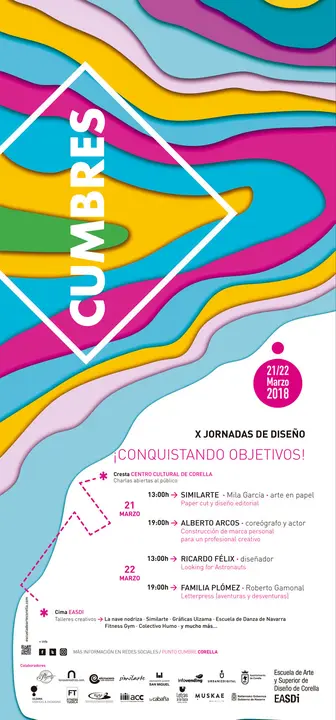 X Jornadas de dise&ntilde;o 'Cumbres. &iexcl;Conquistando objetivos!' en Corella