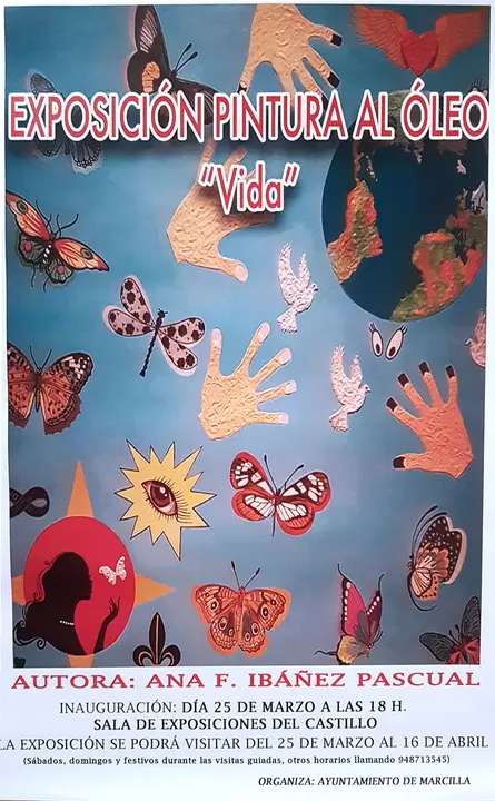 Exposici&oacute;n en Marcilla de pintura al &oacute;leo 'Vida' de Ana Fernanda Ib&aacute;&ntilde;ez Pascual