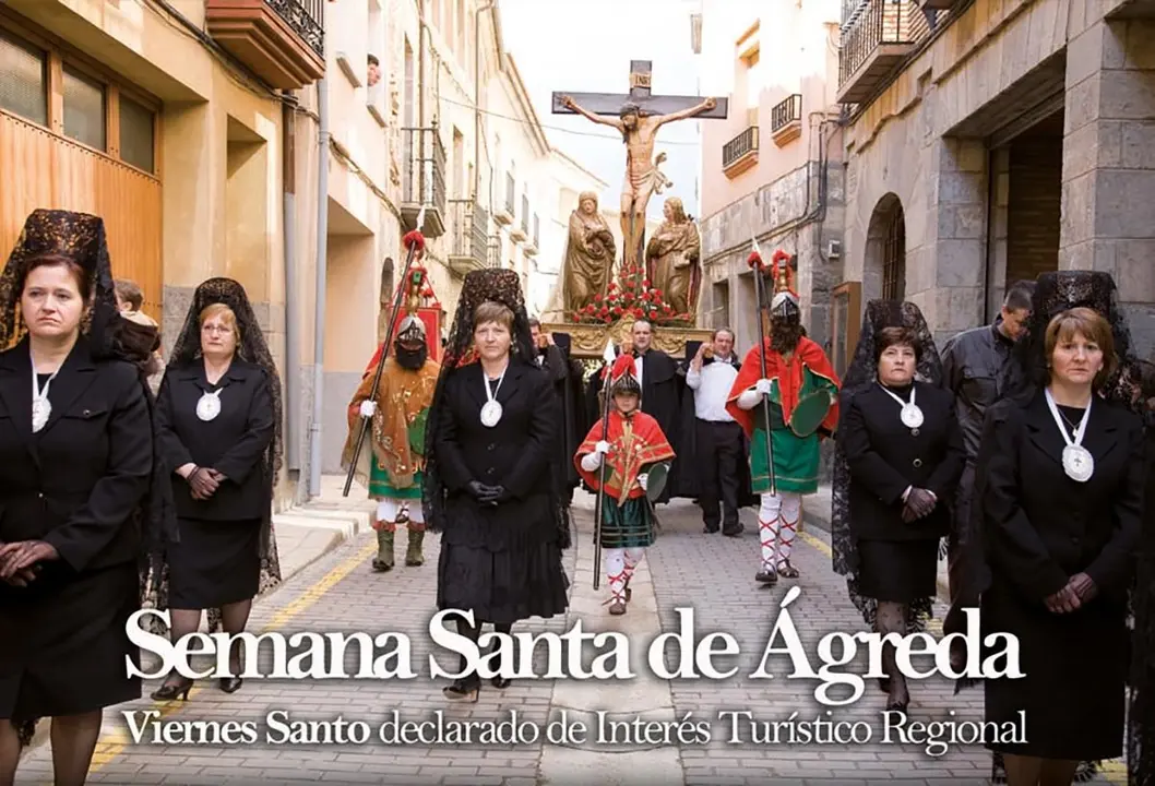 El Vienes Santo de &Aacute;greda fue Declarado de Inter&eacute;s Tur&iacute;stico Regional en el 2000