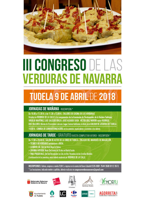 II Congreso de las Verduras de Navarra en Tudela