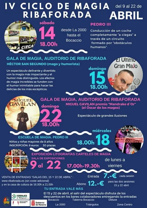 IV Ciclo de magia e ilusionismo en Ribaforada