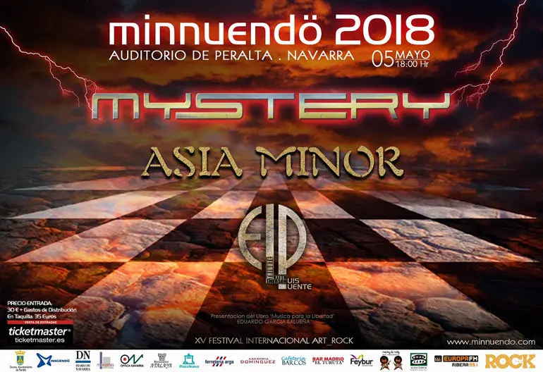 XV Edici&oacute;n Festival Internacional Art_Rock Minnuend&ouml; 2018 en Peralta