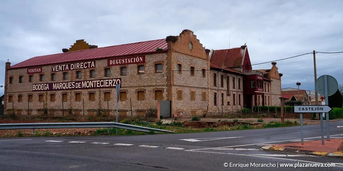 La Bodega Marqu&eacute;s de Montecierzo se encuentra en lo que anta&ntilde;o fue la Harinera de Castej&oacute;n