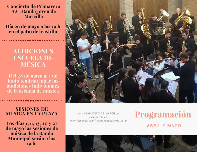 Sesiones y audiciones musicales en Marcilla