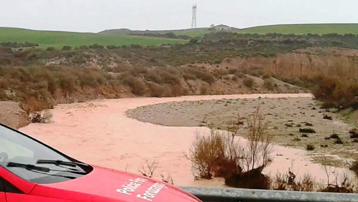 Los barrancos se han convertido en r&iacute;os