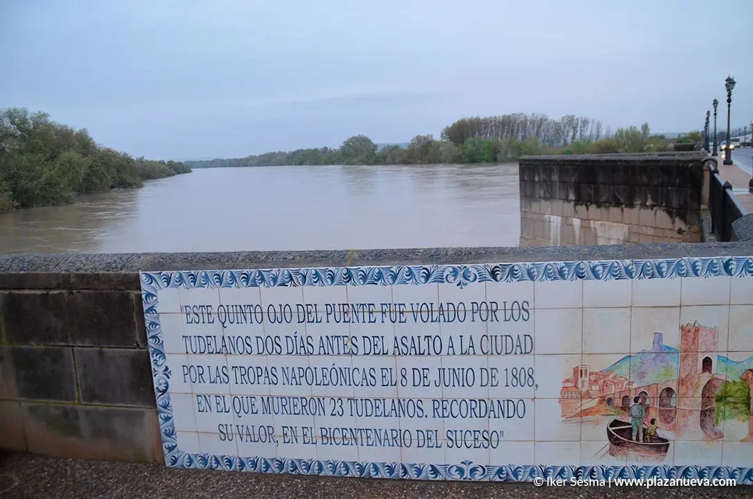 Crecida del Ebro (Tudela, 13-04-2018 a las 8'30 horas) - 11