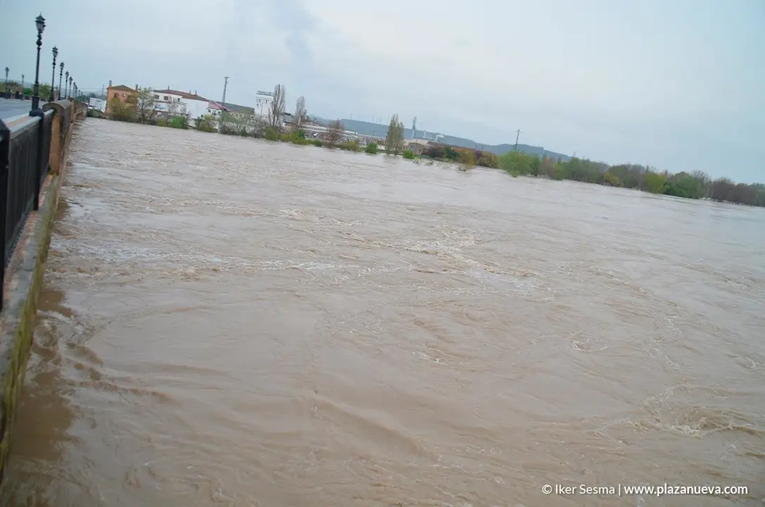 Crecida del Ebro (Tudela, 13-04-2018 a las 8'30 horas) - 14