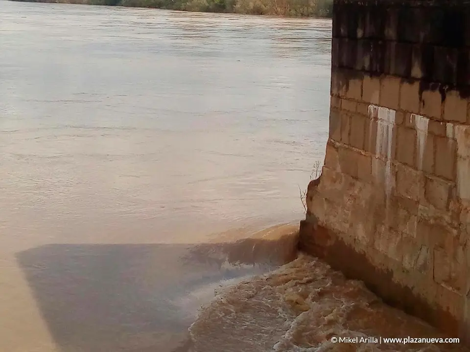 Crecida del Ebro (Tudela, 13-04-2018 a las 11 horas) - 1